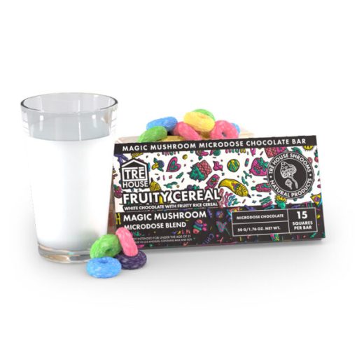 Tre House Magic Mushroom Chocolate Bar – Fruity Cereal Flavor