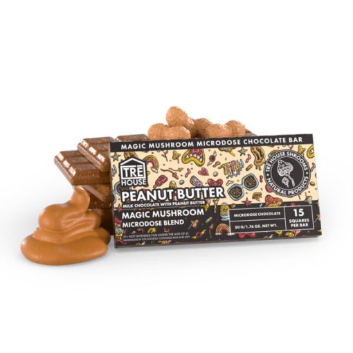 TRE House Magic Mushroom Chocolate Flavor: Peanut Butter