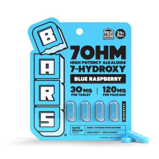 BARS 7OH Tablets – Blue Raspberry