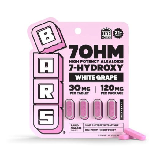 BARS 7OH Tablets – White Grape