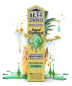 Live Rosin Liquid Diamonds Vape Pen + D8 + D9 + D10 + HHC + THCP – Pineapple Express – Hybrid – 2g