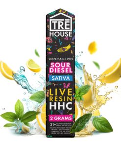 Live Resin Vape Pen – HHC – Sour Diesel – Sativa – 2g